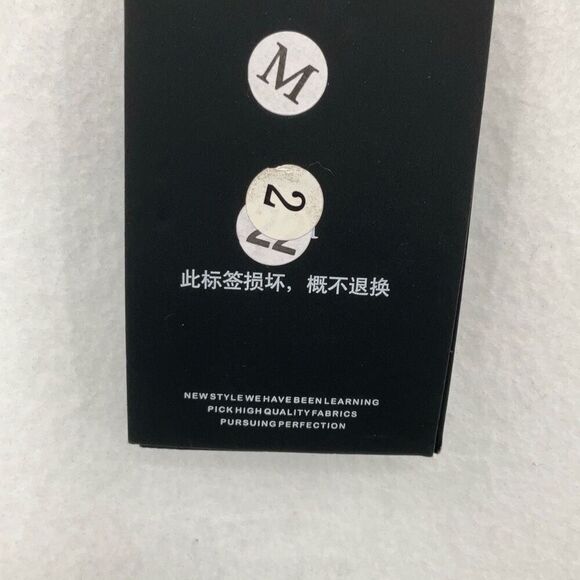 NWT Ete Belle Ribbed Lace Trim Sheer Short Sleeve Blouse White Size M - Picture 7 of 7